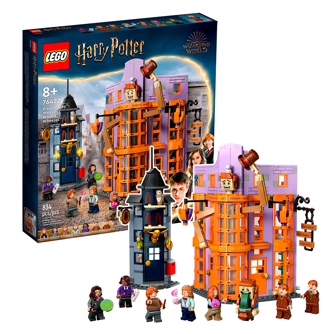 ▻ LEGO Harry Potter 76422 Diagon Alley Weasleys' Wizard Wheezes