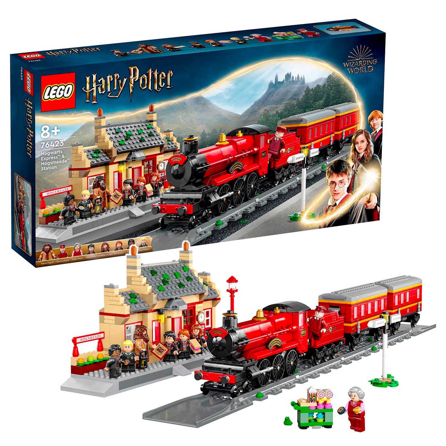 New LEGO Harry Potter 2023 76423 Hogwarts Express & Hogsmeade Station