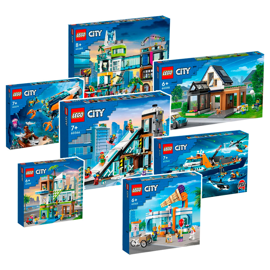 ▻ LEGO CITY novelties for the 1st half of 2023: the official