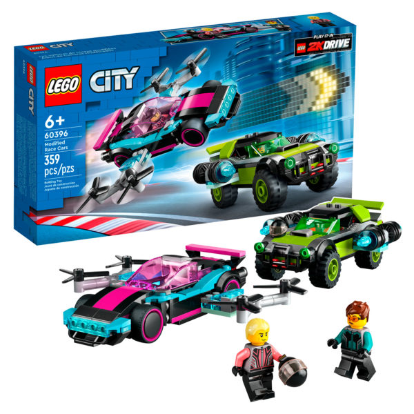 60396 lego city 2k drive modified race cars 2023