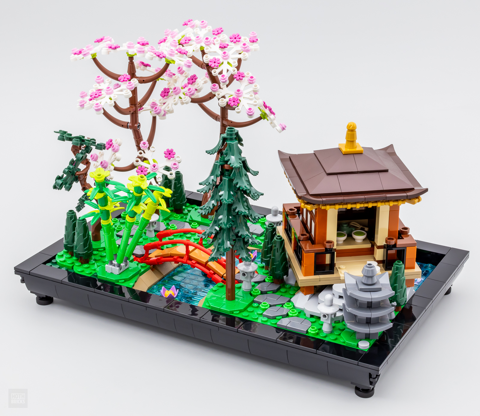 Japanese Zen Garden  Cool lego creations, Lego projects, Lego ninjago city