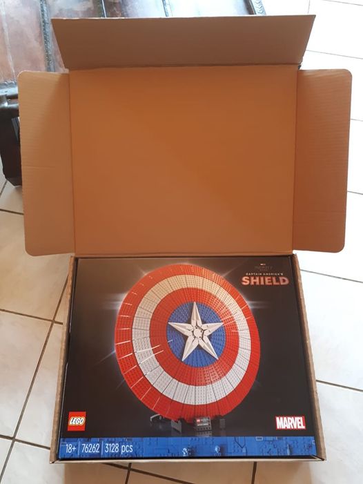 Milieu LEGO Captain America, bouclier ( NOUVEAU Algeria