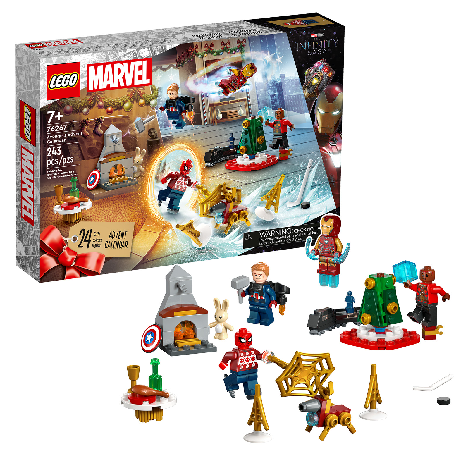 LEGO® Marvel Avengers Advent Calendar 76267 NEW Box Has Slight Damage  673419374996