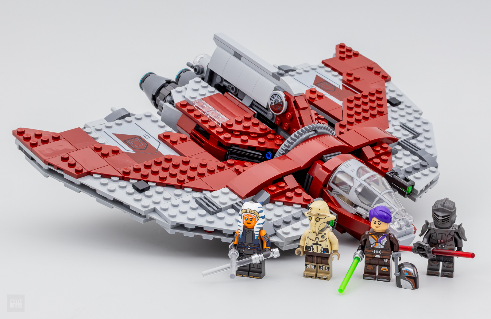 ▻ Très vite testé : LEGO Star Wars 75362 Ahsoka Tano's T-6 Jedi Shuttle -  HOTH BRICKS