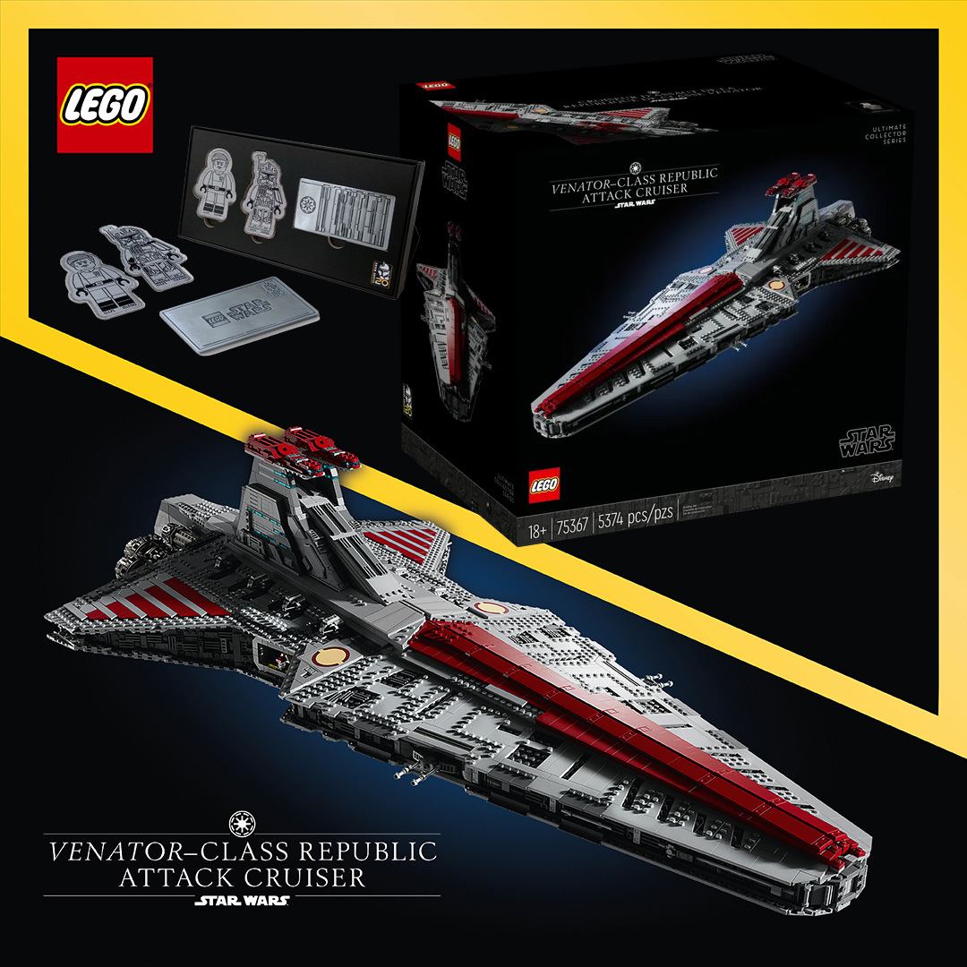  LEGO Star Wars Venator-Class Republic Attack Cruiser