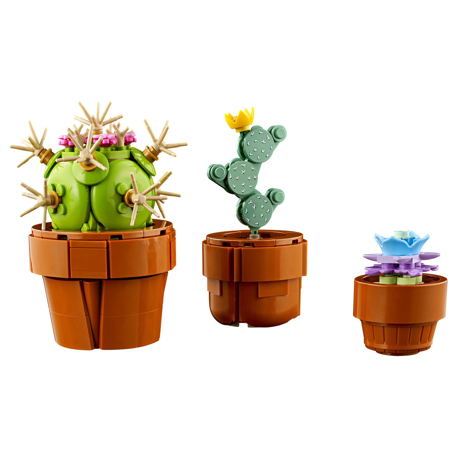 LEGO® Icons 10329 Les Plantes Miniatures, Collection Botanique 9 Plantes  Artificielles avec des Fleurs, Décoration d'Intérieur - Cdiscount Jeux -  Jouets
