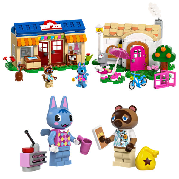 77050 lego animal crossing nook cranny rosie house