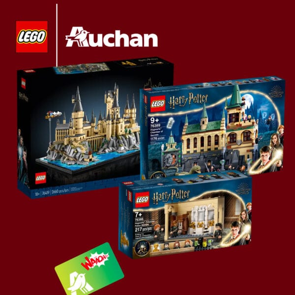 auchan offre lego hary potter cagnotte