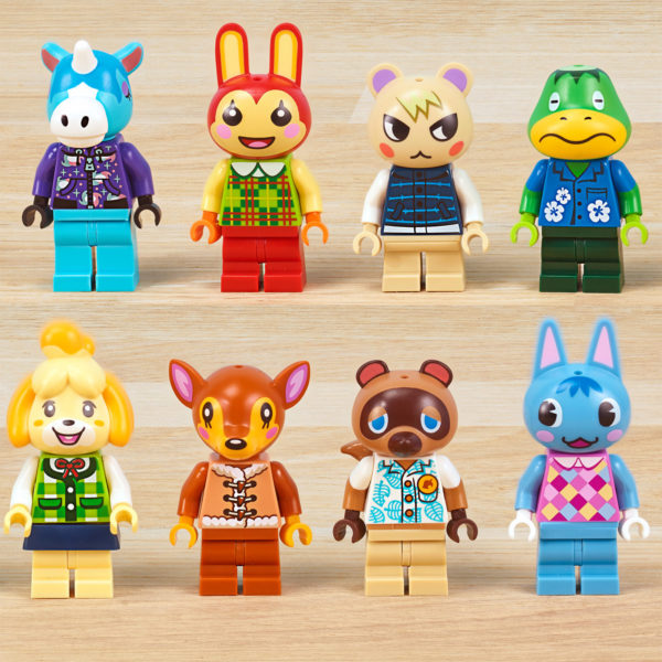 lego animal crossing 2024 minifigures