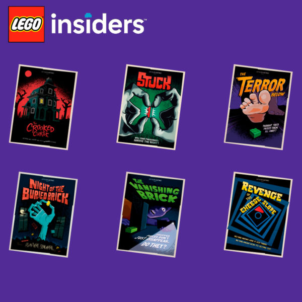 lego insiders reward posters halloween