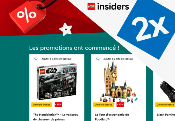 lego offers insiders week end octobre 2023