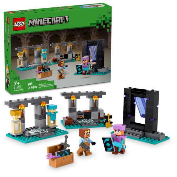 21252 lego minecraft armory 1