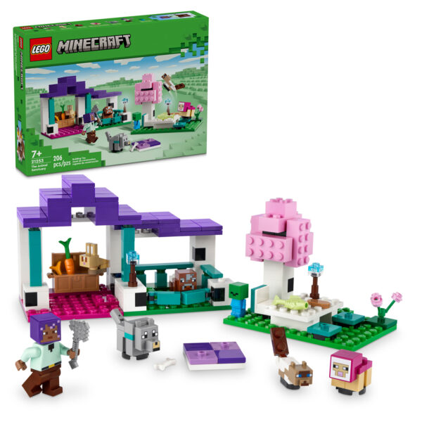 21253 lego minecraft animal sanctuary 1