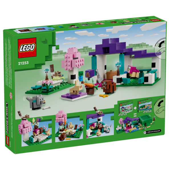 21253 lego minecraft animal sanctuary 4