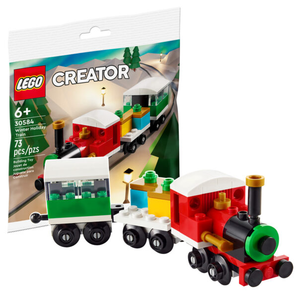 30584 lego creator winter holiday train gwp