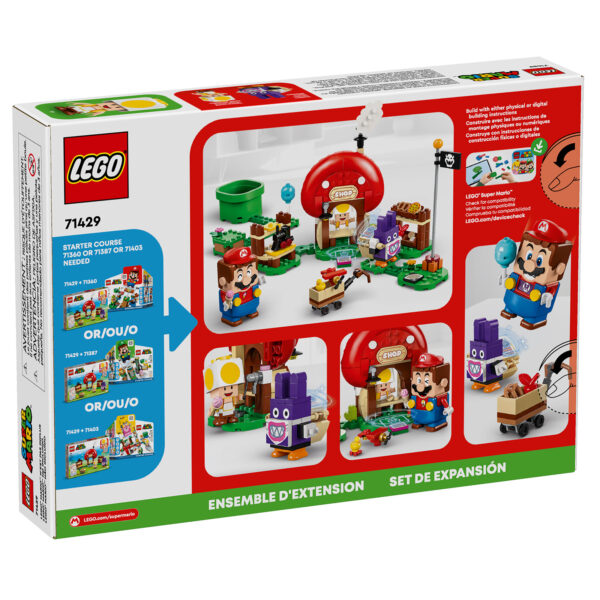 71429 lego super mario nabbit toad shop 2024 2