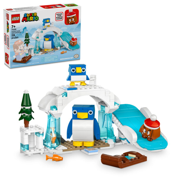 71430 lego super mario penguin family snow adventure 1