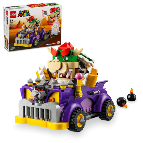 71431 lego super mario bowser muscle car