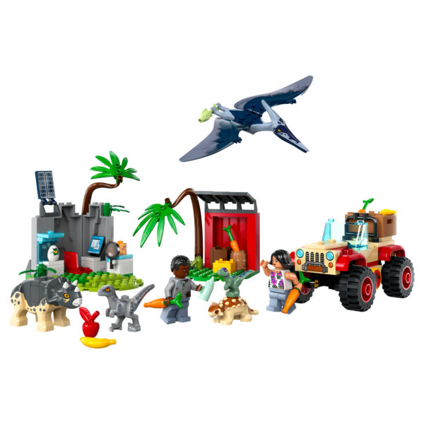 76963 lego jurassic world baby dinosaur rescue centre 2024