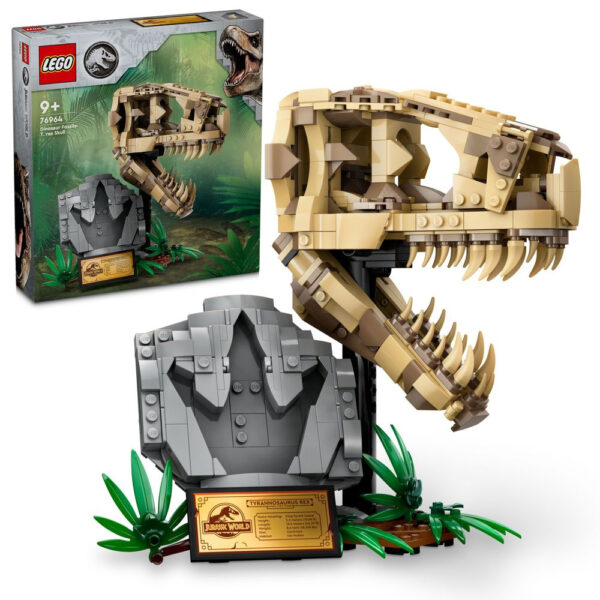 76964 lego jurassic world dinosaur fossils trex skull