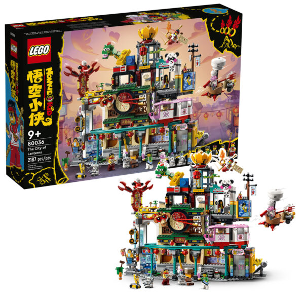 80036 lego monkie kid city of lanterns