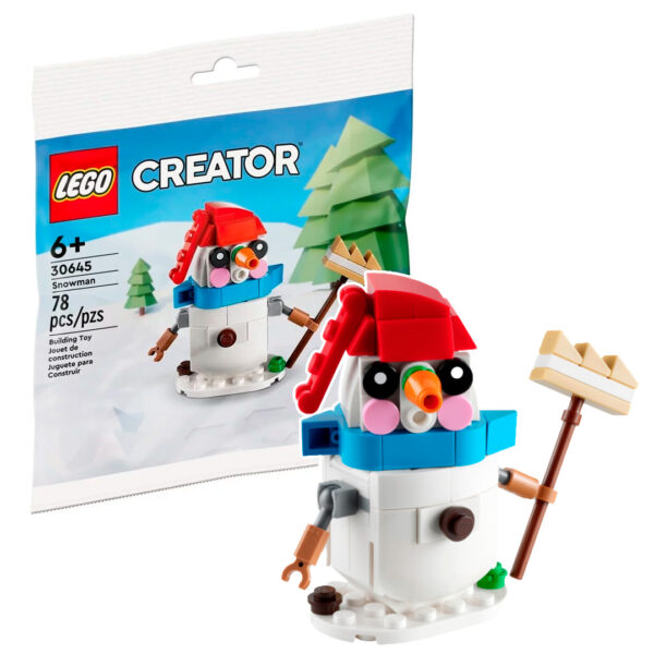 lego 30645 snowman polybag gwp black friday 2023