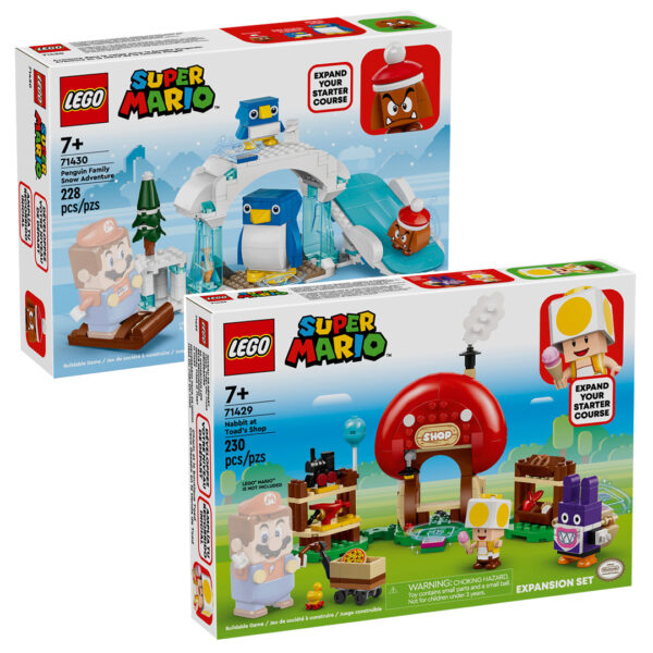 new lego super mario sets janvier 2024