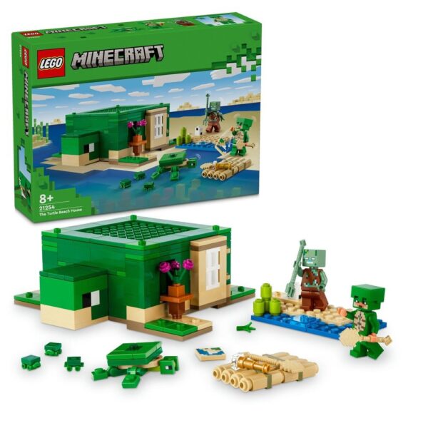 21254 lego minecraft turtle beach house