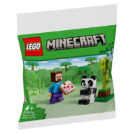 30672 lego minecraft steve baby panda polybag