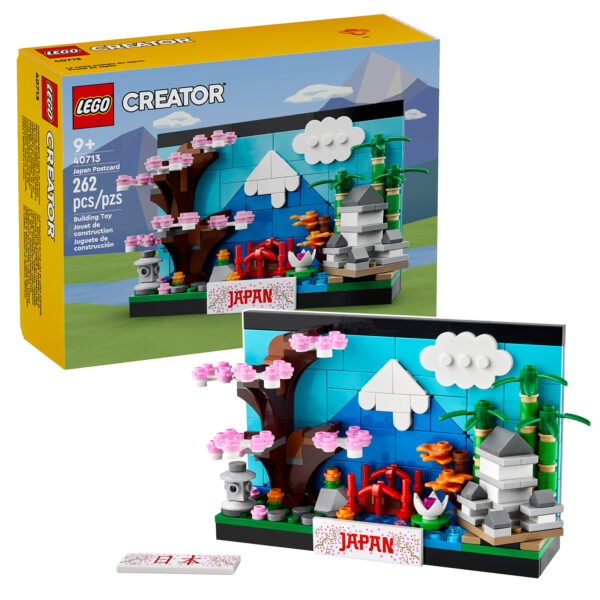 40713 lego creator japan postcard