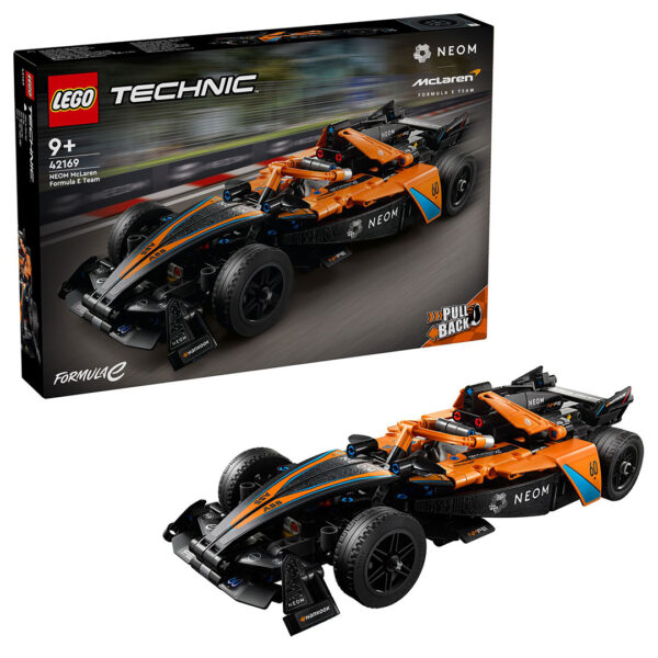 42169 lego technic neom mclaren formula e race car