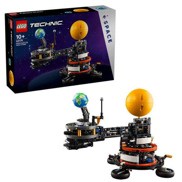 42179 lego technic planet earth and moon in orbit