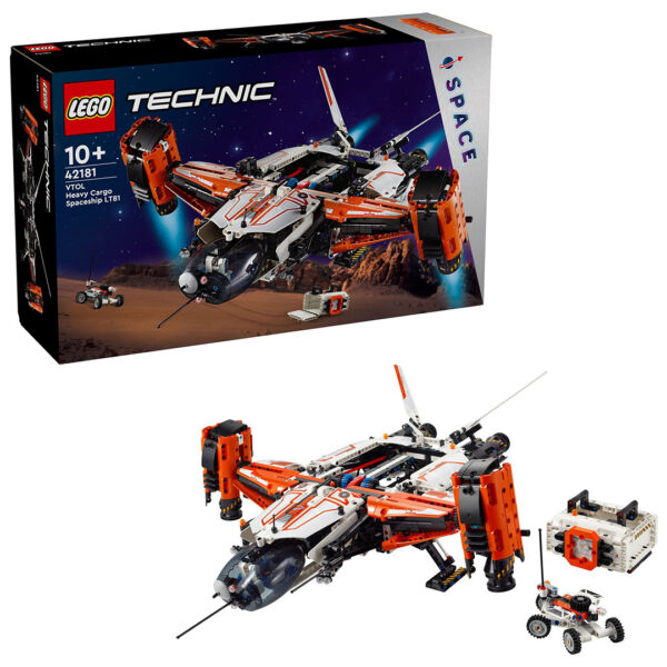 42181 lego technic VTOL heavy cargo spaceship LT81