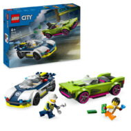 60415 lego city poli car muscle car chase