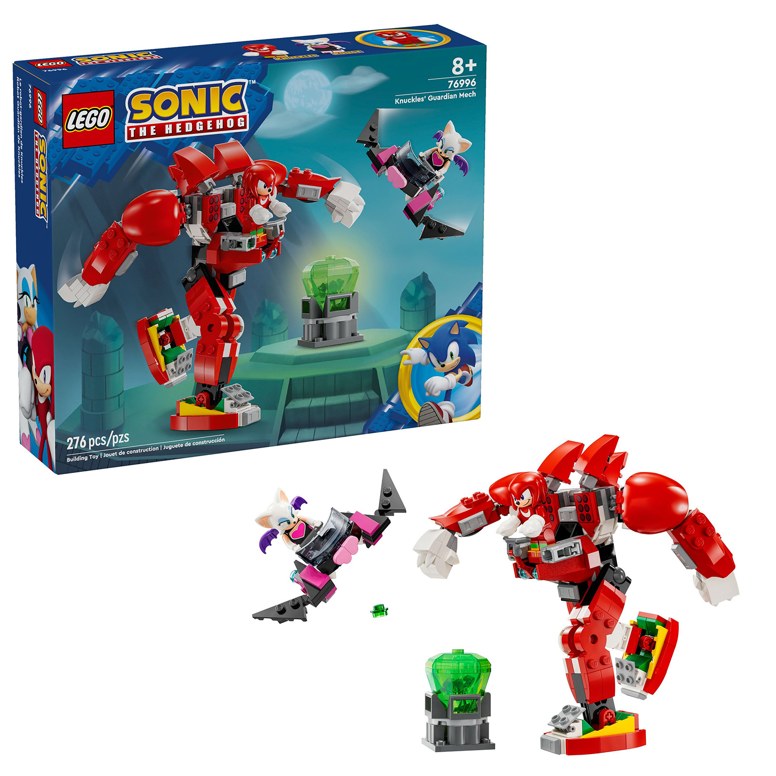 LEGO Sonic the Hedgehog Knuckles and Rouge set revealed