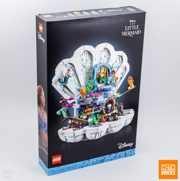 concours lego disnbey 43225 littlemermaid royal clamshell 2023