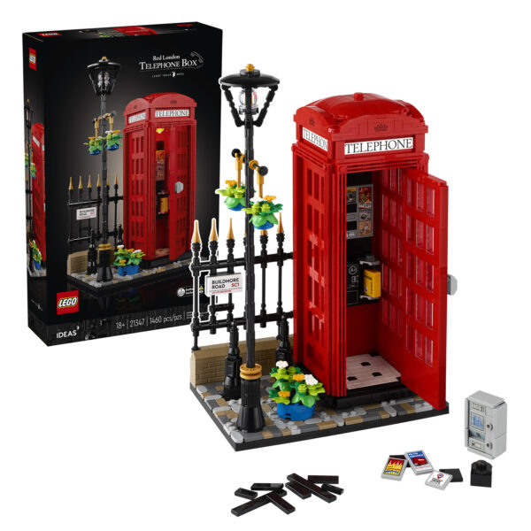 21347 lego ideas red london telephone box 11