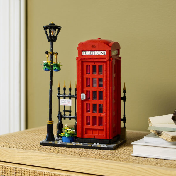 21347 lego ideas red london telephone box 3