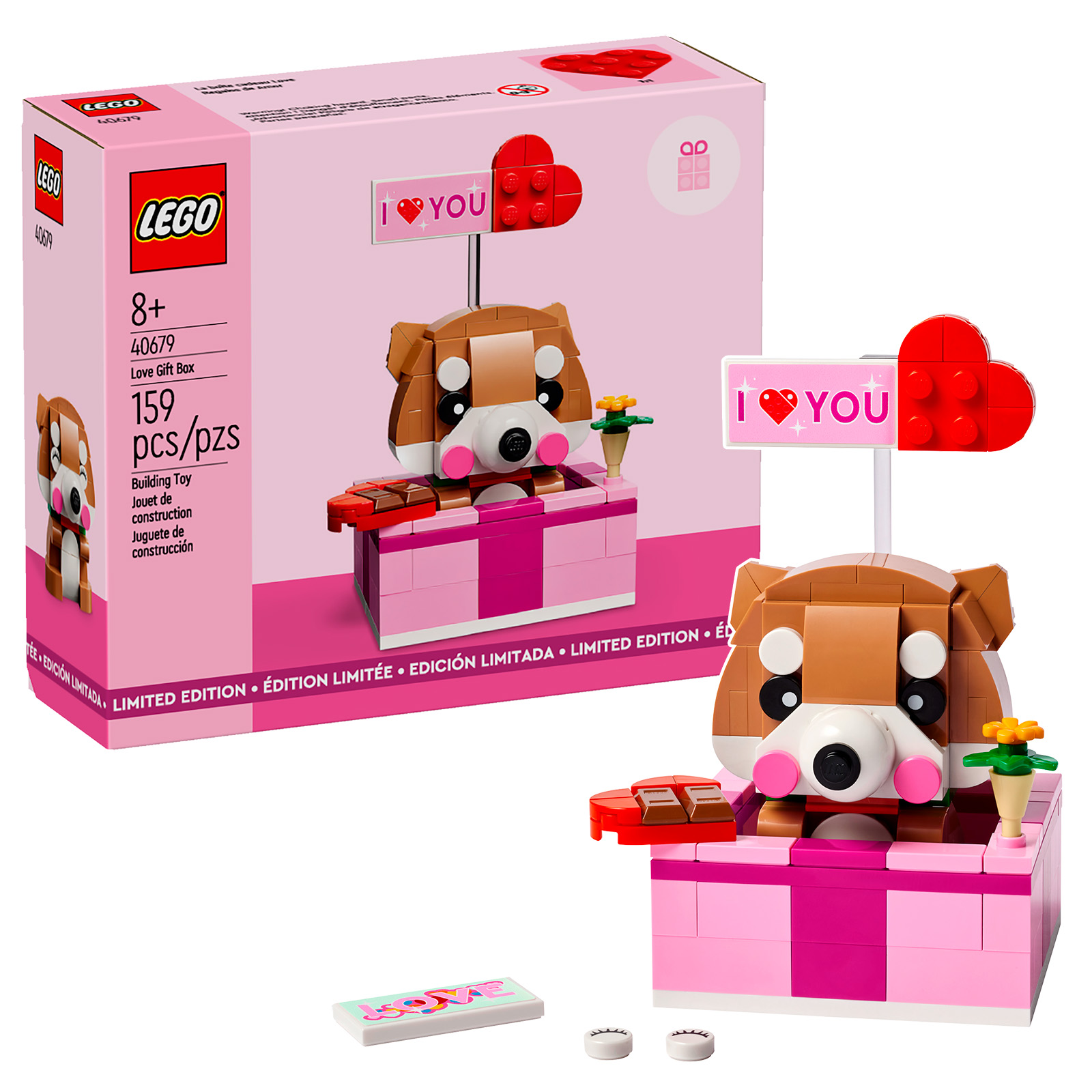 LEGO 40679 Love Gift Box le set promotionnel est en ligne sur le Shop
