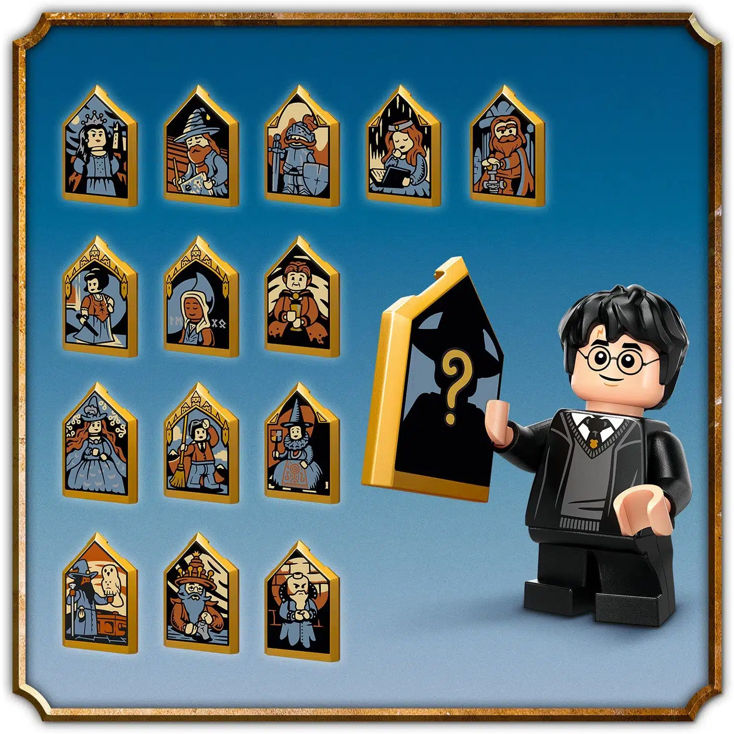 LEGO Harry Potter 2024 Detailní záběr na nové sběratelské portréty