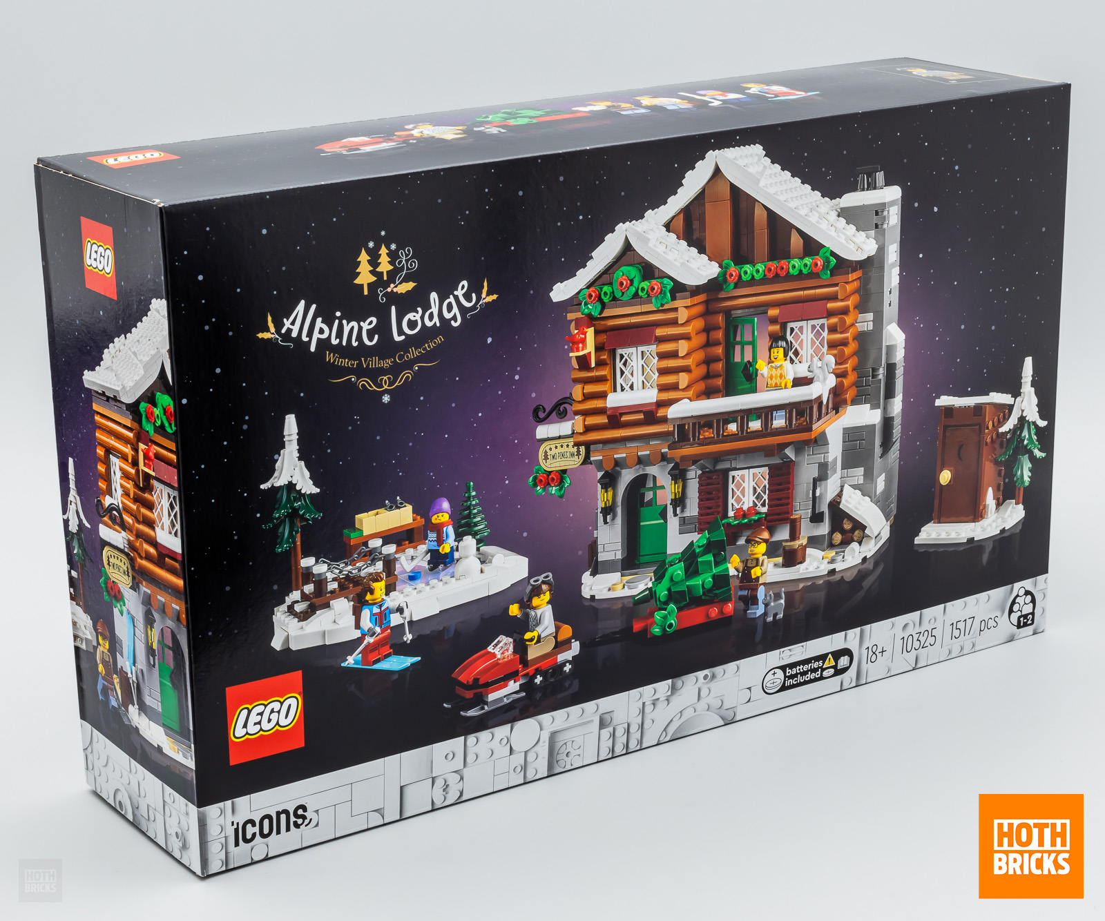 Concours un exemplaire du set LEGO ICONS 10325 Alpine Lodge à gagner