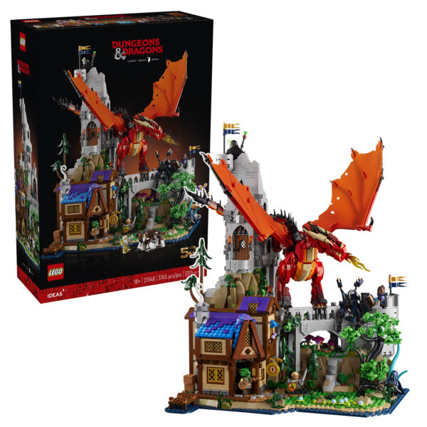 21348 lego ideas dungeons dragons red dragon tale 7