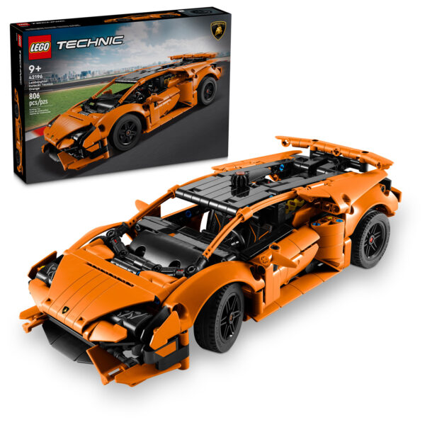 42196 lego technic lamborghini huracan tecnica orange