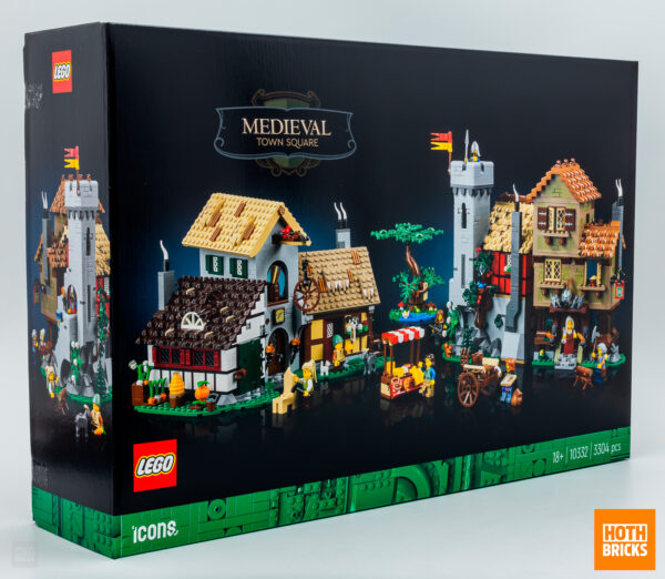 lego icons 10332 medieval town square concours hothbricks