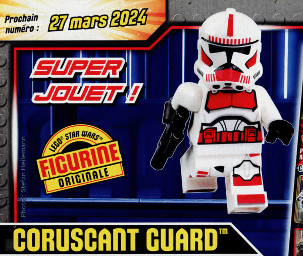 lego starwars magazine fin mars 2024 coruscant guard minifigure 2