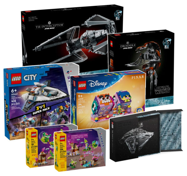 new lego sets may 2024 starwars disney city