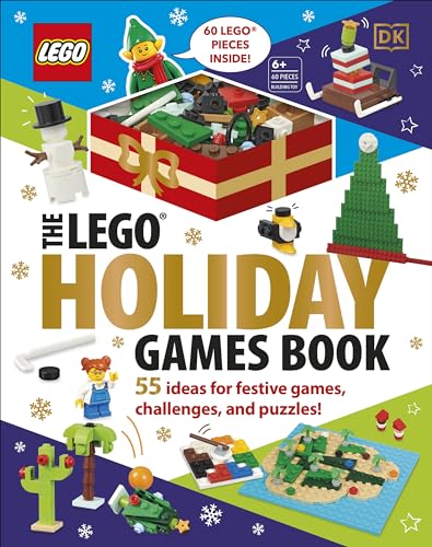 The LEGO Holiday Games Book: 55 Ideas for Festive Games, Challenges, and Puzzles