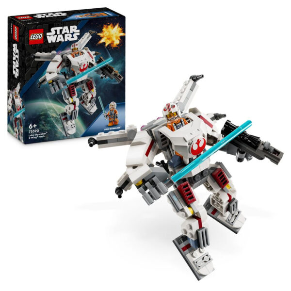 75390 lego starwars luke skywalker xwing mech 1