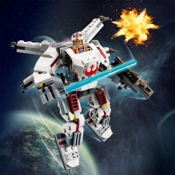 75390 lego starwars luke skywalker xwing mech 2