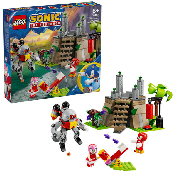 76998 lego sonic hedgehog knuckles master emerald shine